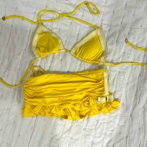 JUICY COUTURE SKIRTINI BIKINI SZ LG